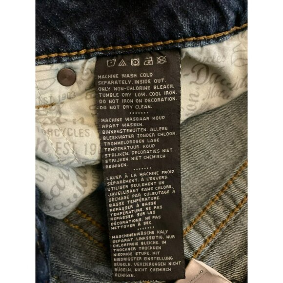 Harley-Davidson Curvy Bootcut Jeans Size 12T - Picture 4 of 10